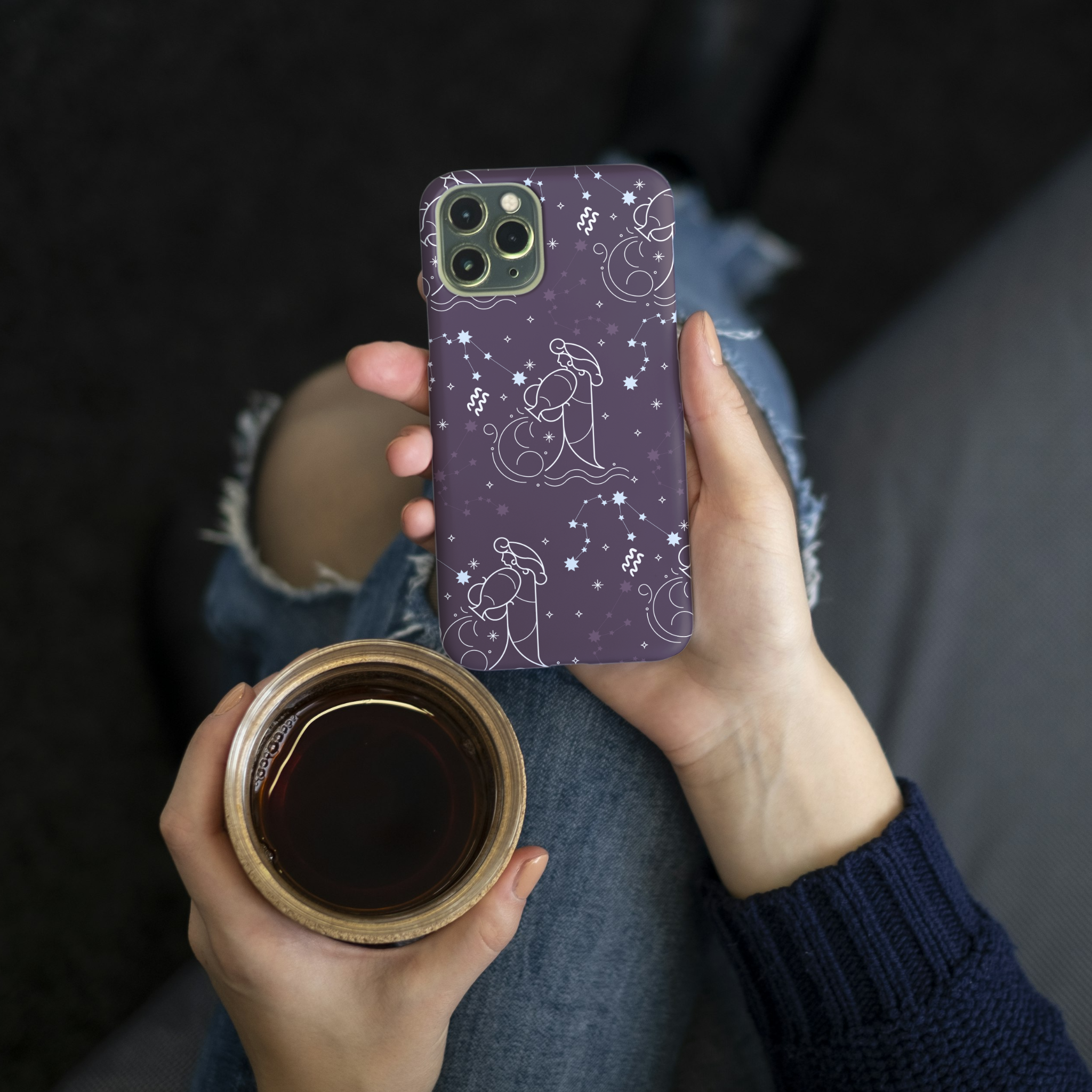 Aquarius iPhone Case